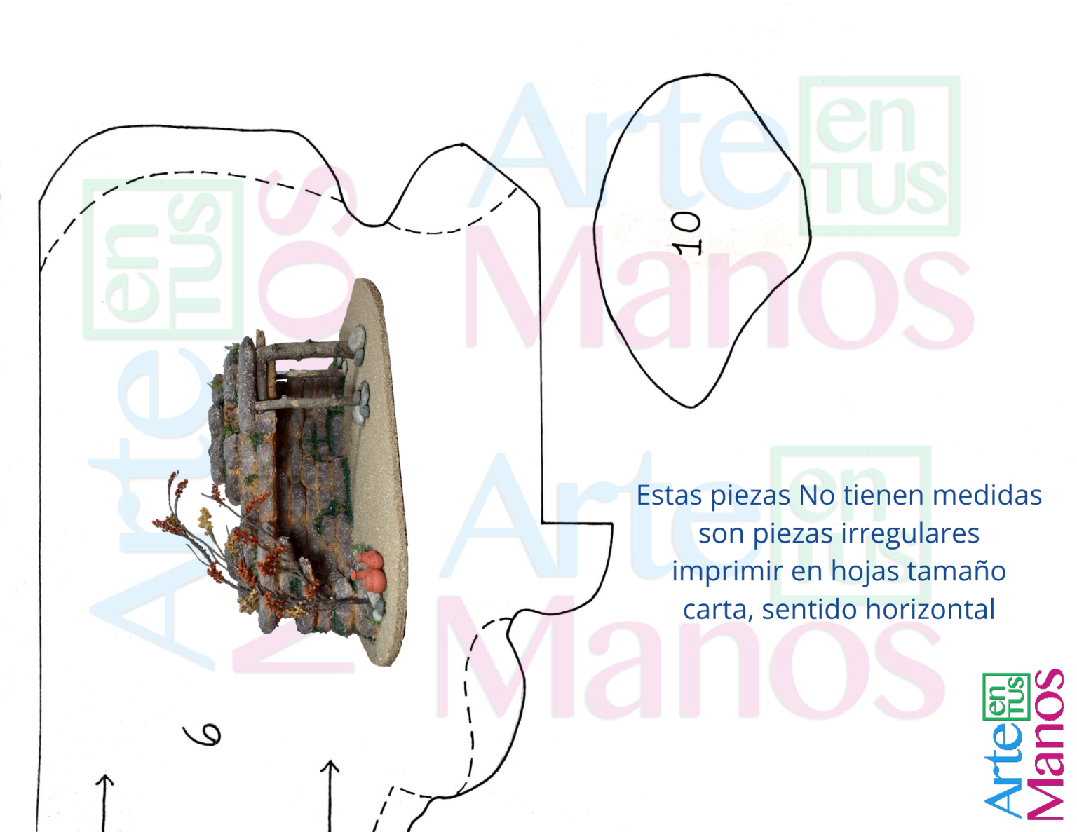 GRUTAS Para BELENES PESEBRES y MAQUETAS Fácil Con Arte en Tus Manos