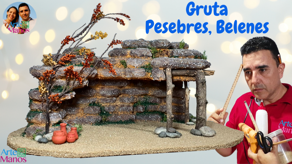 Grutas Para Belenes Pesebres Y Maquetas F Cil Con Arte En Tus Manos