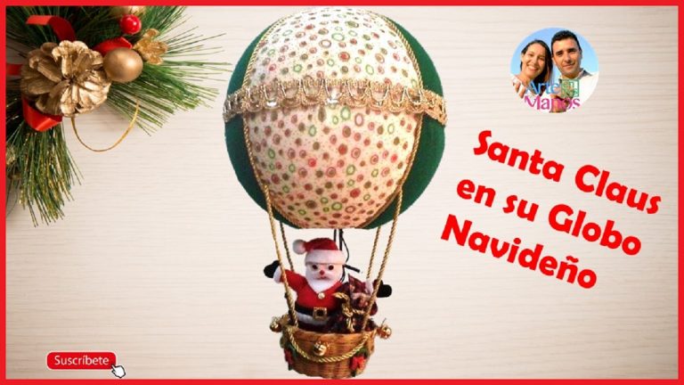 Proyectos Navideños, Porta cubiertos Muñeco de Nieve y Globo con Santa