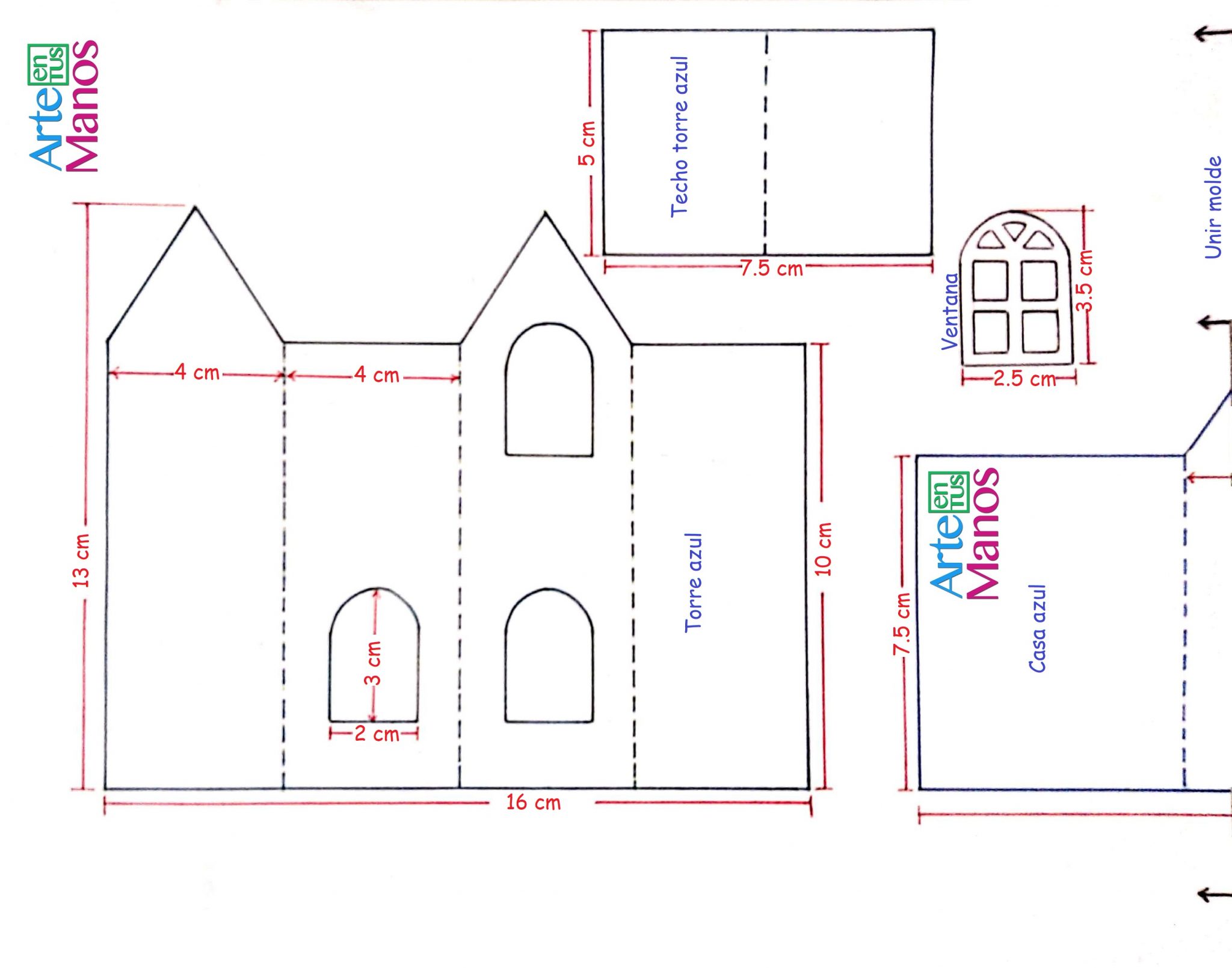 Villa Navideña con Arte en Tus Manos - Arte en Tus Manos con Lili y Sam ...