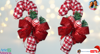 Candy Cane – Bastones Navideños con Arte en Tus Manos