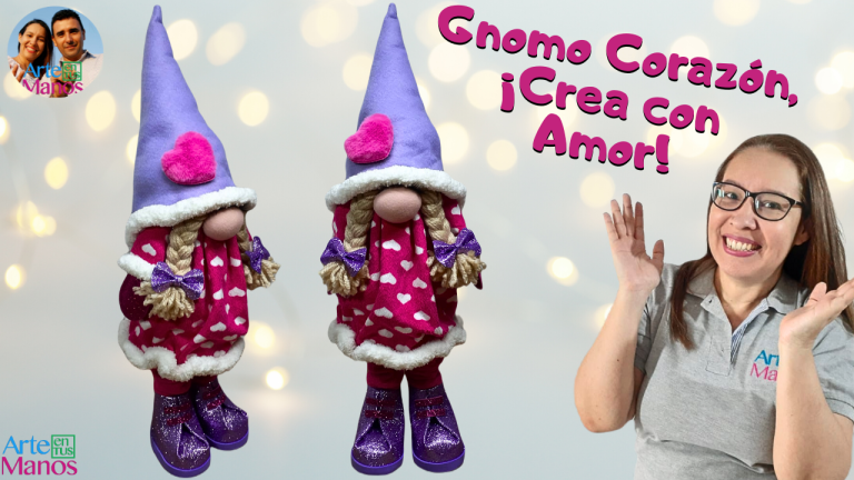 HERMOSA GNOMO Para Enamorar en Cualquier Ocasión, Tutorial Arte en Tus Manos