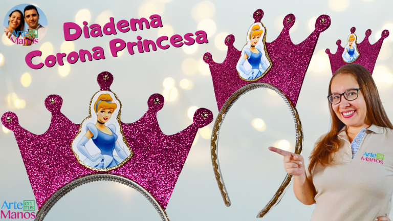 Hermosas DIADEMAS CON CORONAS En Foami, FÁCILES Con Arte en Tus Manos