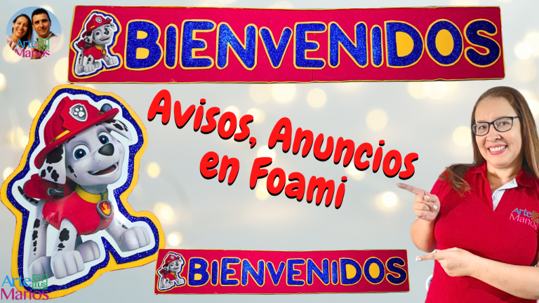 Crea Tus Propios AVISOS, ANUNCIOS Con FOAMI, Fácil y Económico Con Arte en Tus Manos